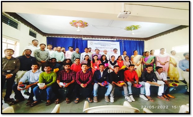 Felicitation of GPAT & GATE QUALIFIED students by Management, Principal and Teaching Staff ( A.Y.2021-22)