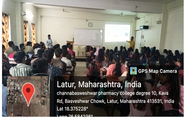 Lecture delivery by Mr. Peeyush Jaiswal sir, Director GPAT Discussion Centre Pvt. Ltd. Bilaspur (C.G)